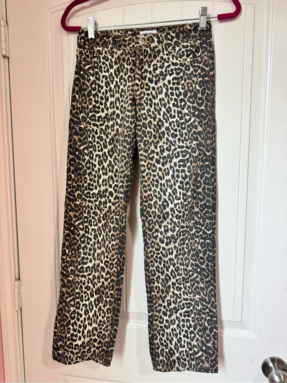 RSQ Kids Leopard Print Wide Leg Jeans
